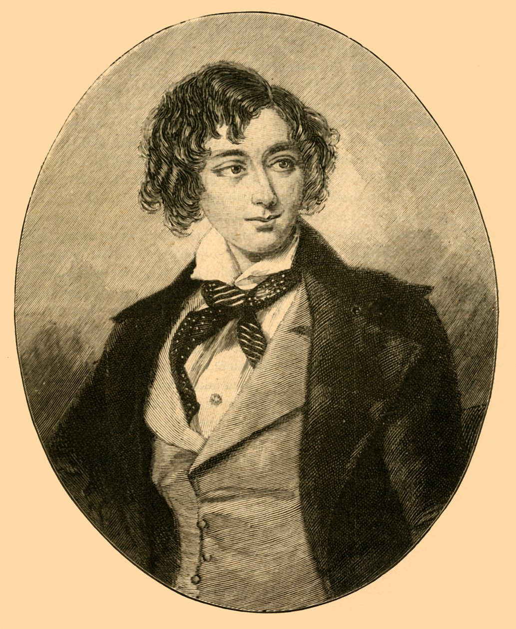 Benjamin Disraeli, político britânico, c1840 c1890. de Unbekannt