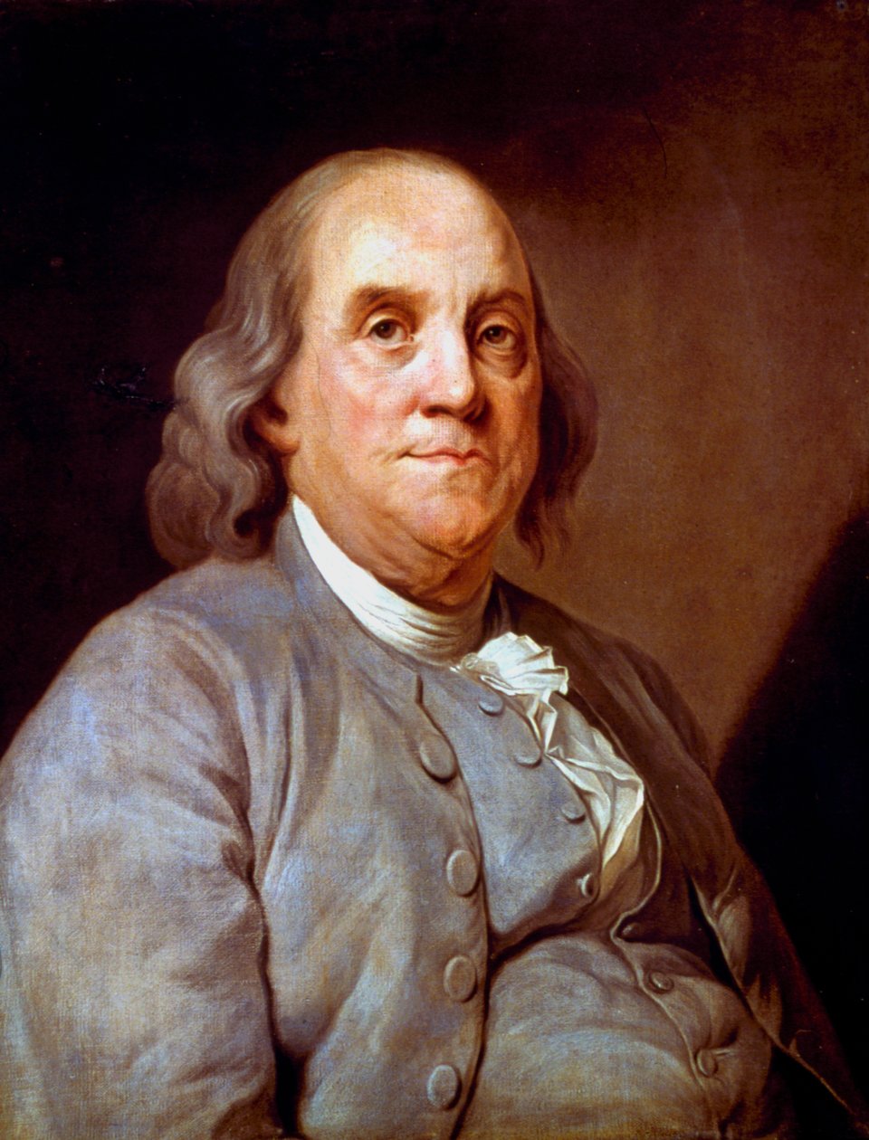 Benjamin Franklin, estadista americano, impressor e cientista, 1778 de Unbekannt