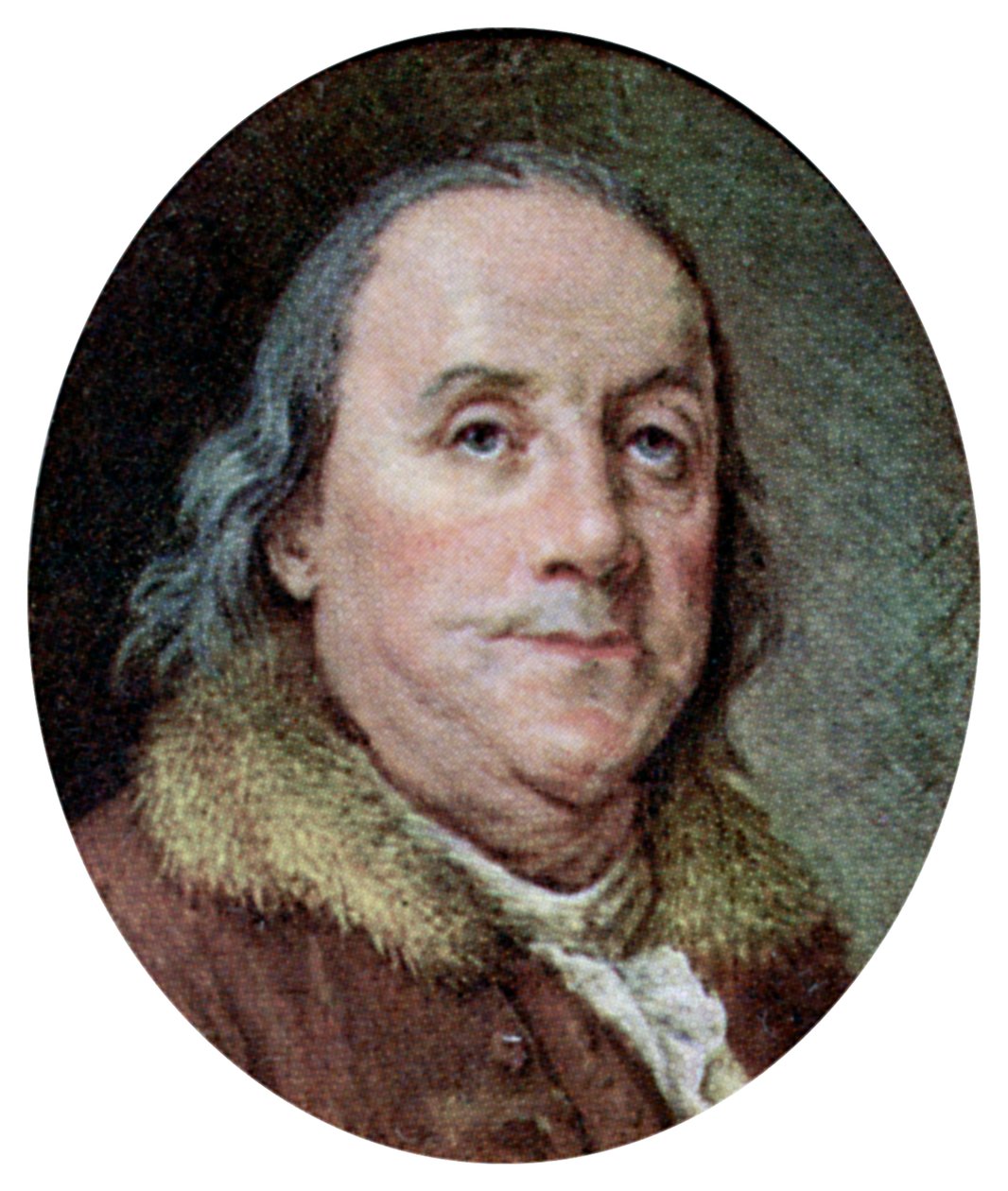 Benjamin Franklin, c1782 de Unbekannt
