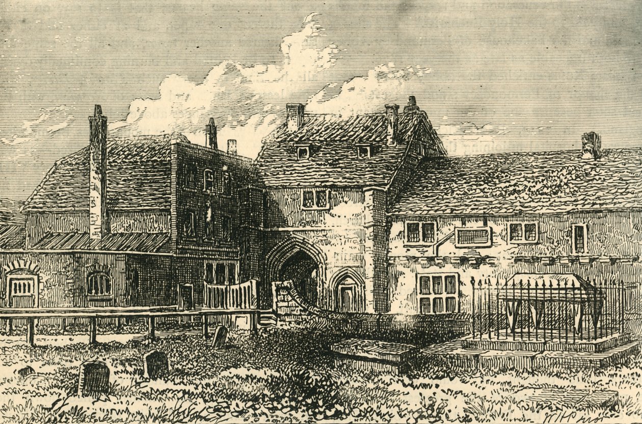 Abadia de Bermondsey, 1790, c1878. de Unbekannt