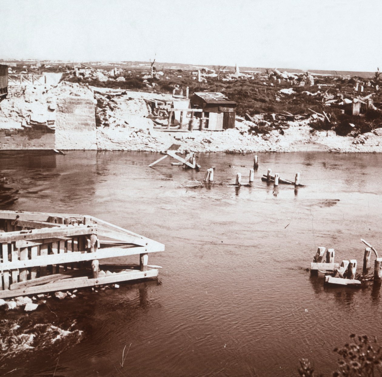 Berry-au-Bac, norte da França, c1914-c1918 de Unbekannt