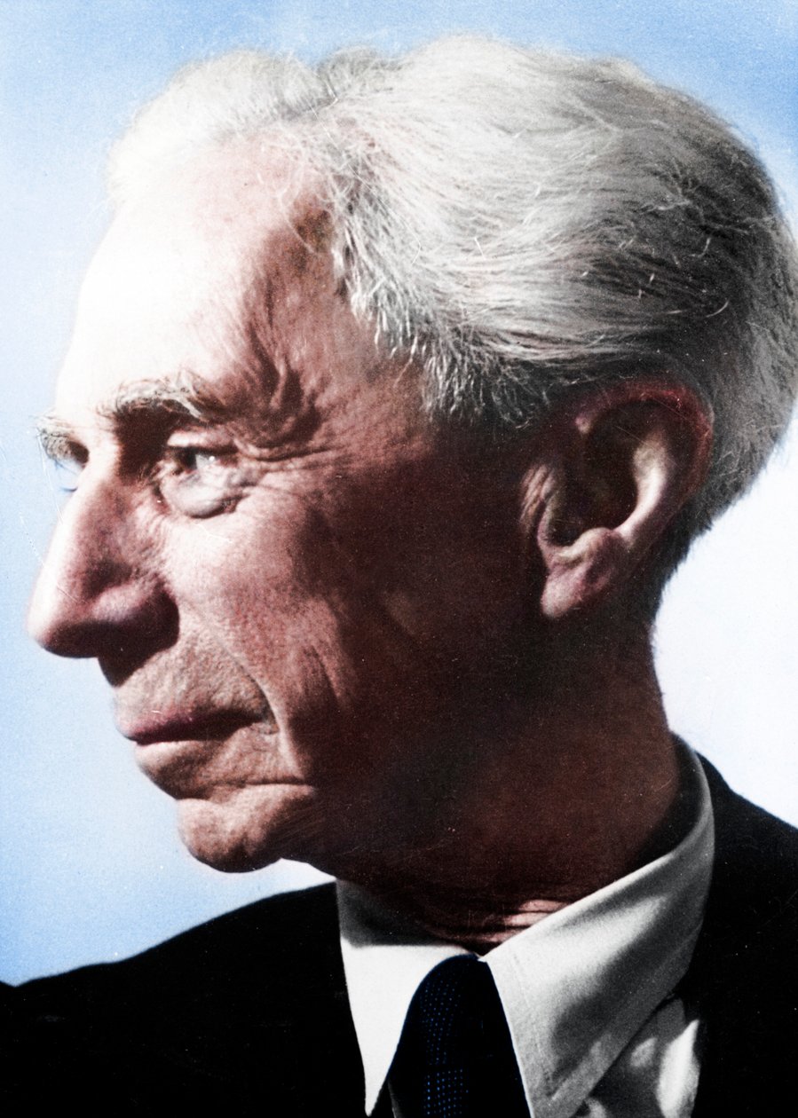 Bertrand Arthur William Russell 1872-1970, filósofo e matemático britânico de Unbekannt