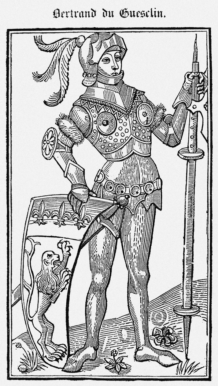 Bertrand du Guesclin Do livro dos fatos de Messire Bertrand du Guesclin, 1487 de Unbekannt
