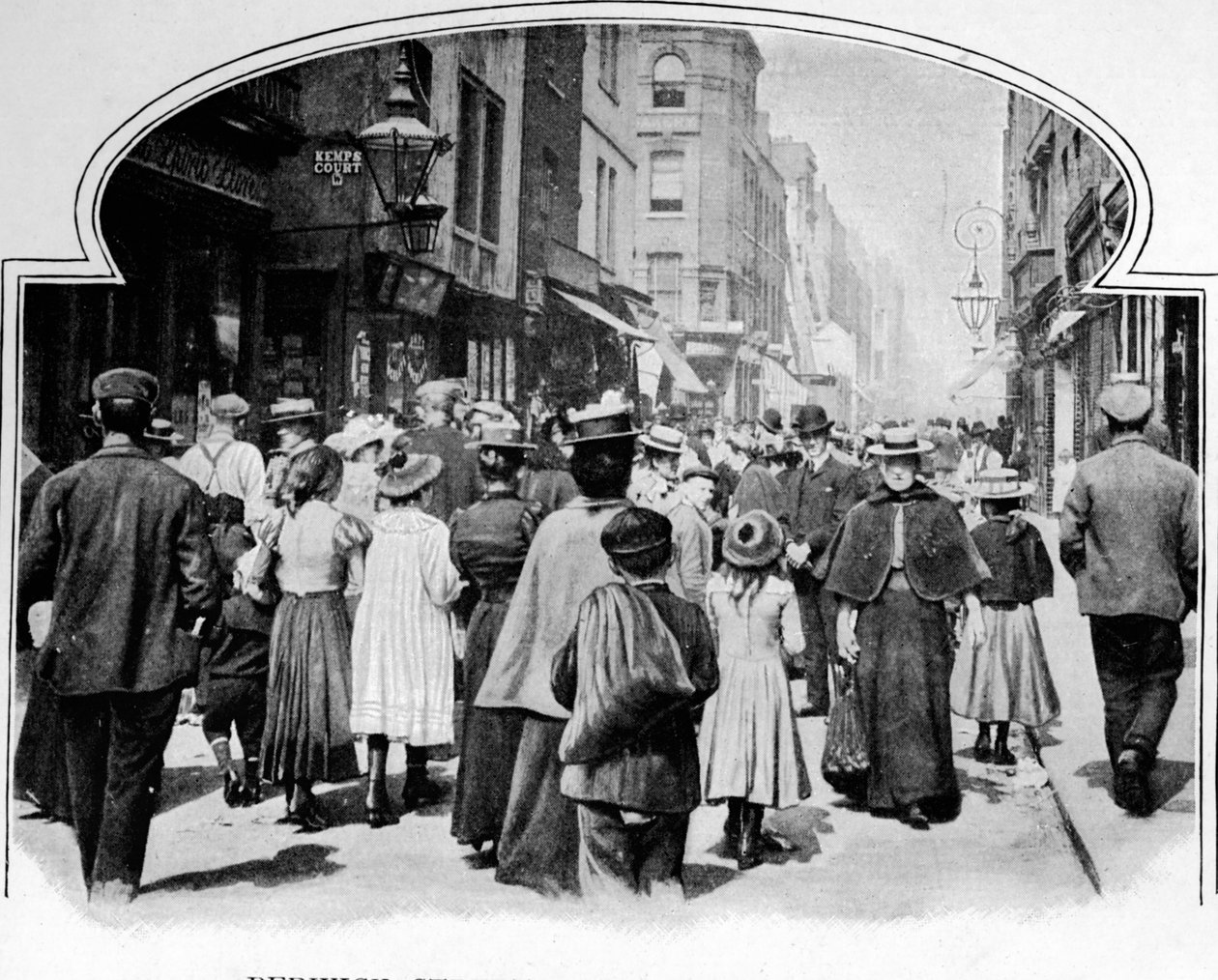 Rua Berwick em uma manhã de domingo, c1901 1901 de Unbekannt