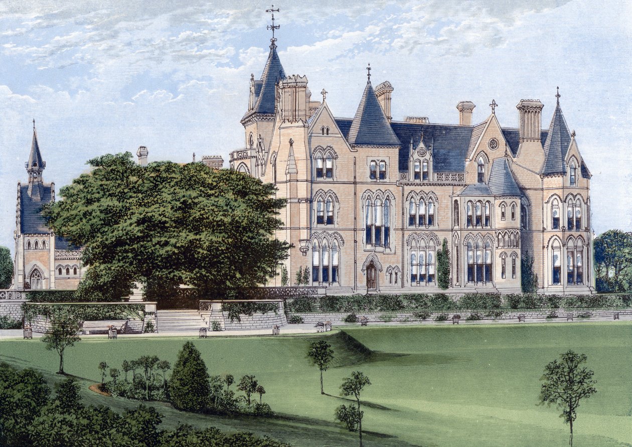 Bestwood Lodge, Nottinghamshire, final do século XIX de Unbekannt