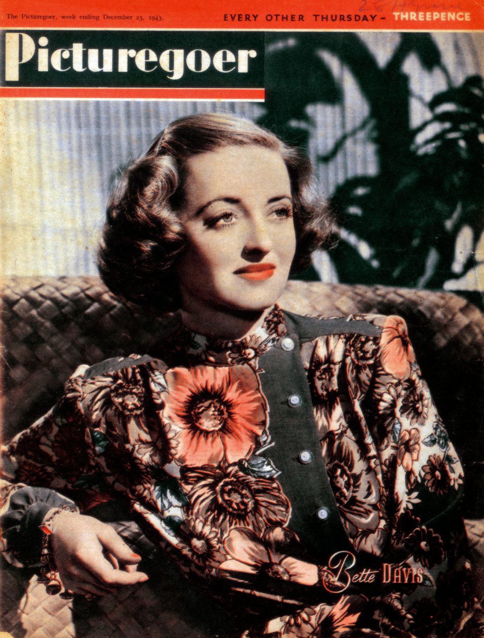 Bette Davis 1908-1989, atriz americana, 1943 de Unbekannt