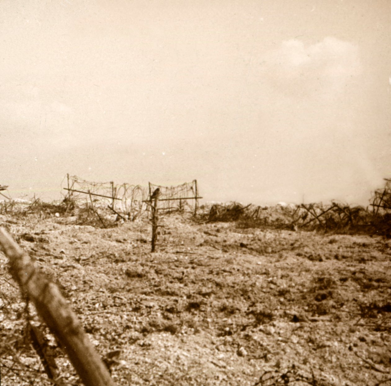 Entre as linhas, Verdun, norte da França, c1914-c1918 de Unbekannt