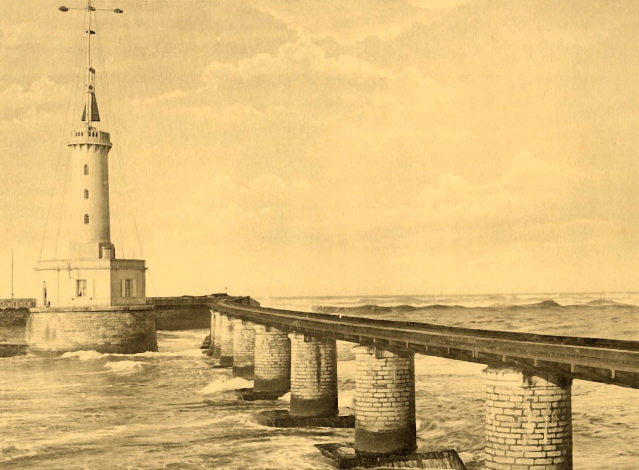 Biarritz - La Barre de l&39;our a Bayonne, c1930. de Unbekannt