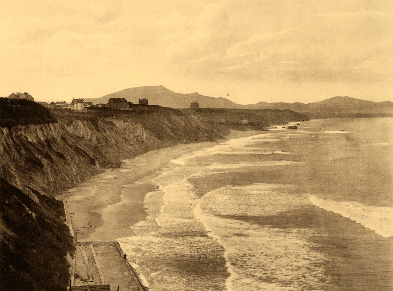Biarritz - Cote des Basques, c1930. de Unbekannt