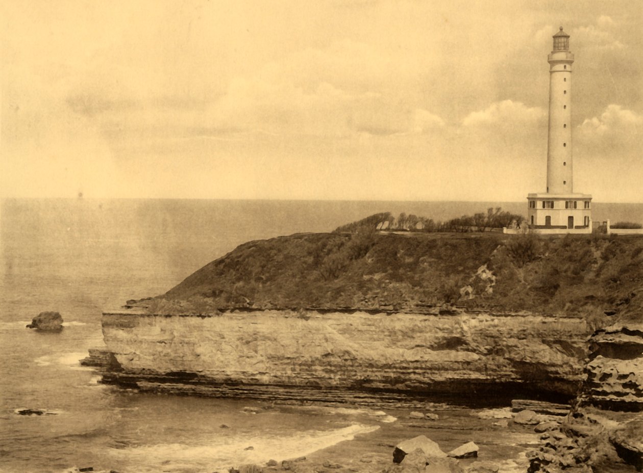 Biarritz - o farol, o farol, c1930. de Unbekannt