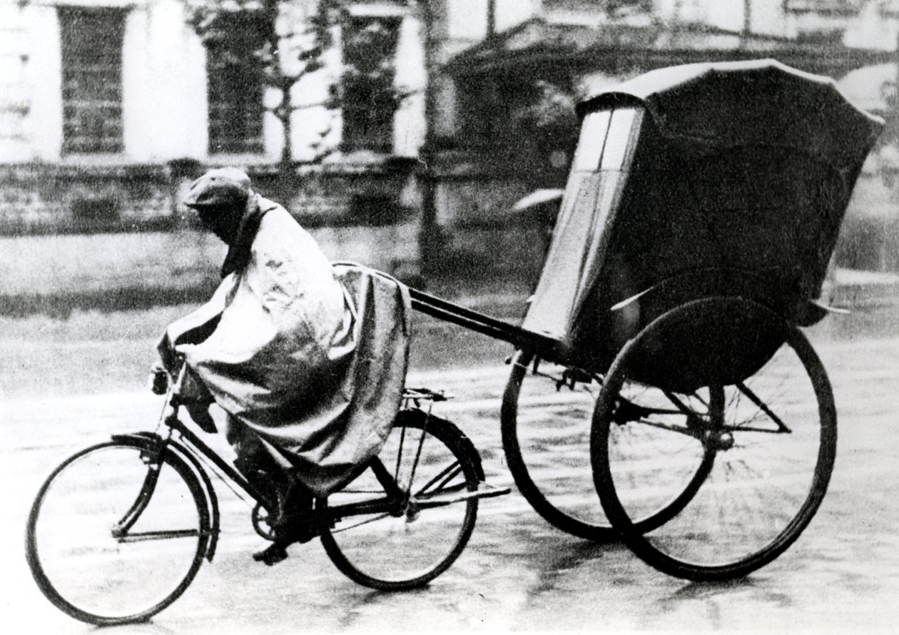 Táxi de bicicleta, Paris ocupada pelos alemães, 1940-1944 de Unbekannt