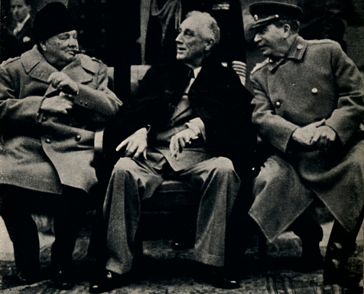 Conferência das Três Grandes na Crimeia, fevereiro de 1945. de Unbekannt