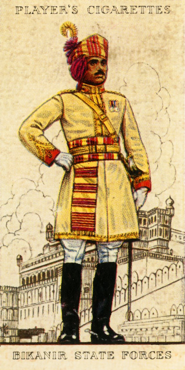 Forças estaduais de Bikanir, 1936. de Unbekannt