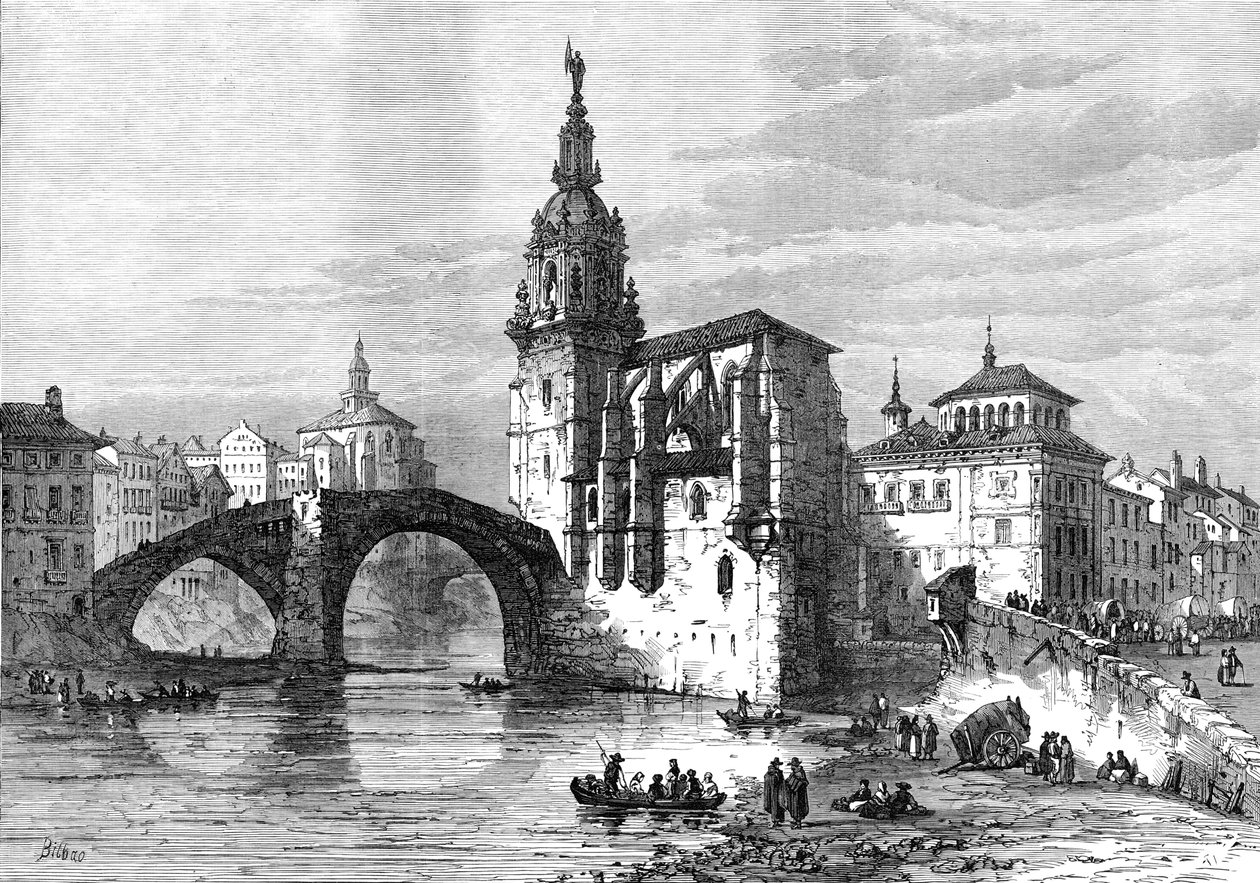 Bilbau, Espanha, abril de 1874 de Unbekannt