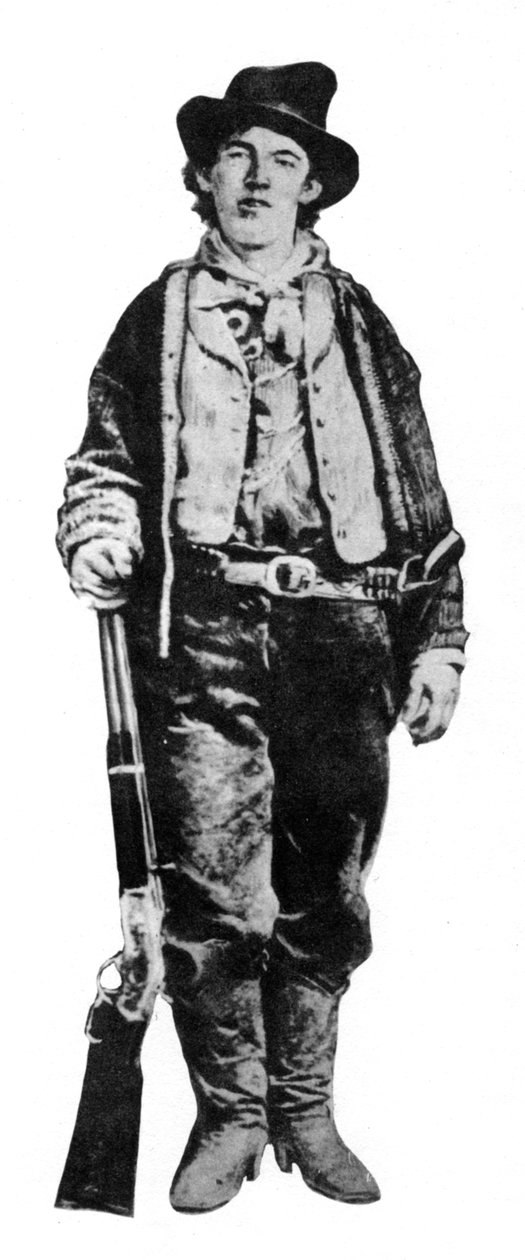 Billy the Kid, pistoleiro americano e fora da lei, c1877-1881 1954 de Unbekannt