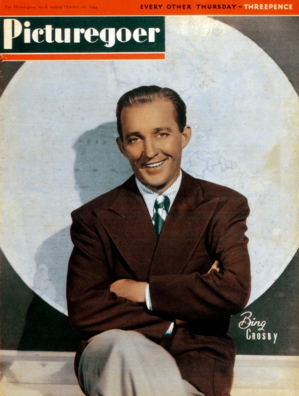 Bing Crosby 1903-1977, cantor e ator americano, 1944 de Unbekannt