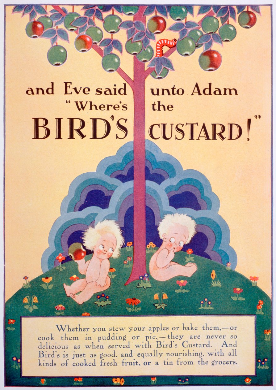 Anúncio do creme dos pássaros, 1928 de Unbekannt