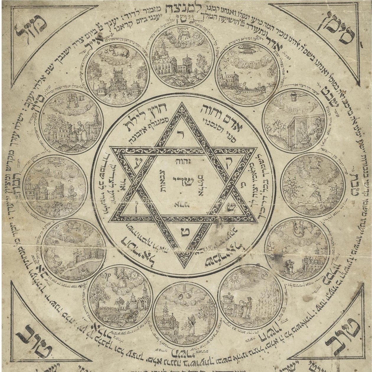 Amuleto de nascimento, século XVIII de Unbekannt