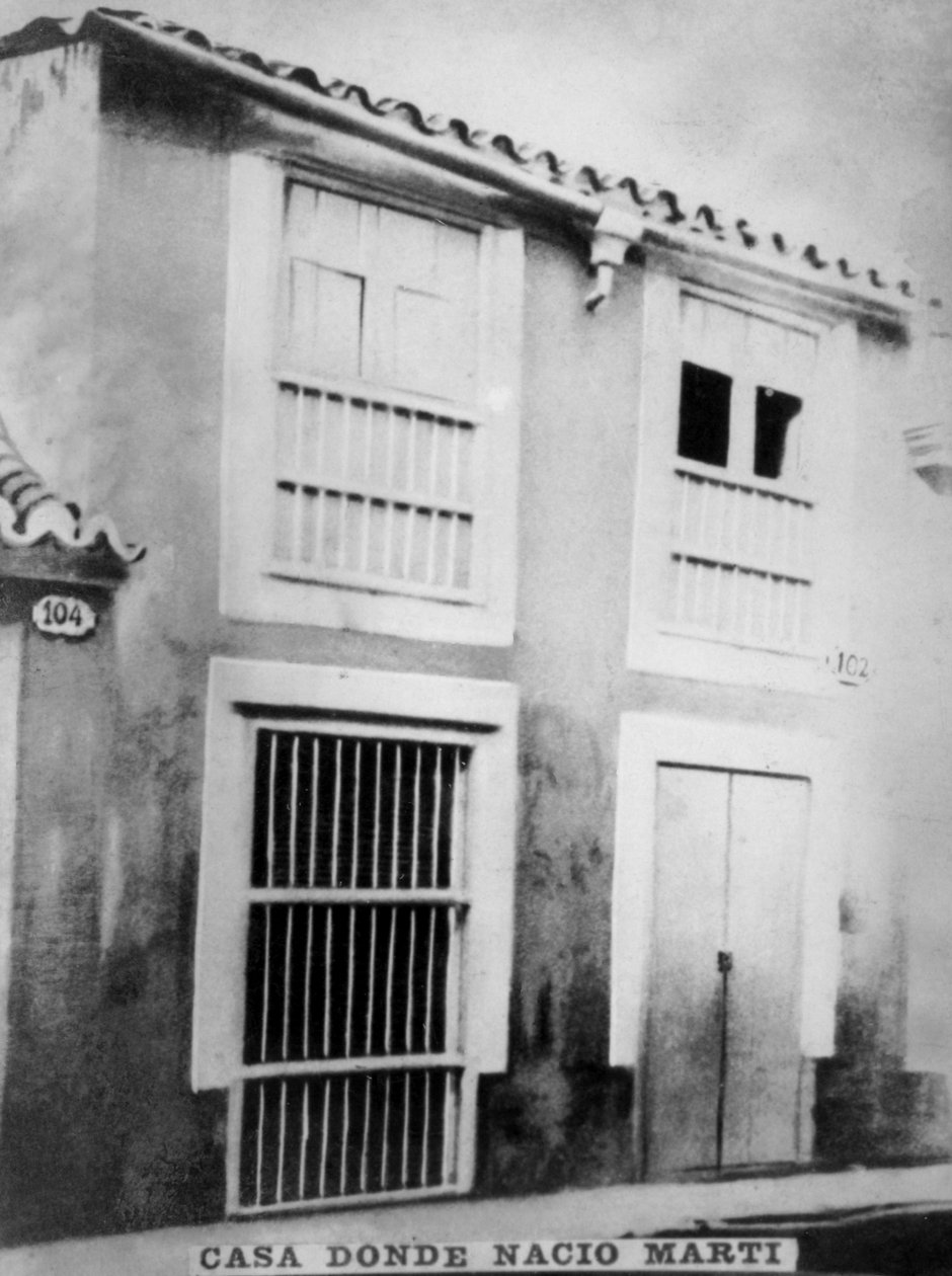 Local de nascimento de Jose Julian Marti Perez, 1853-1895, 1920 de Unbekannt