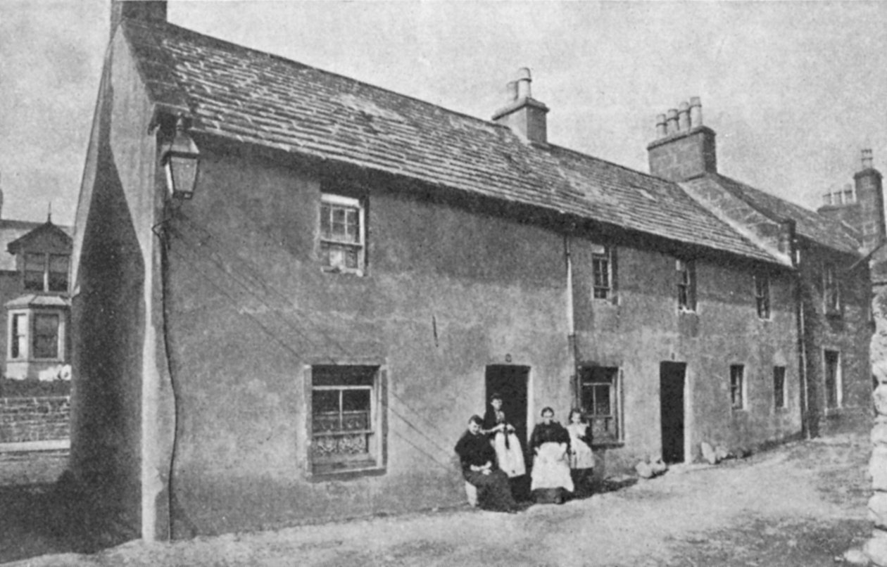 Local de nascimento de JM Barrie 1860-1937, dramaturgo e romancista escocês, Kirriemuir, Angus, Escócia de Unbekannt