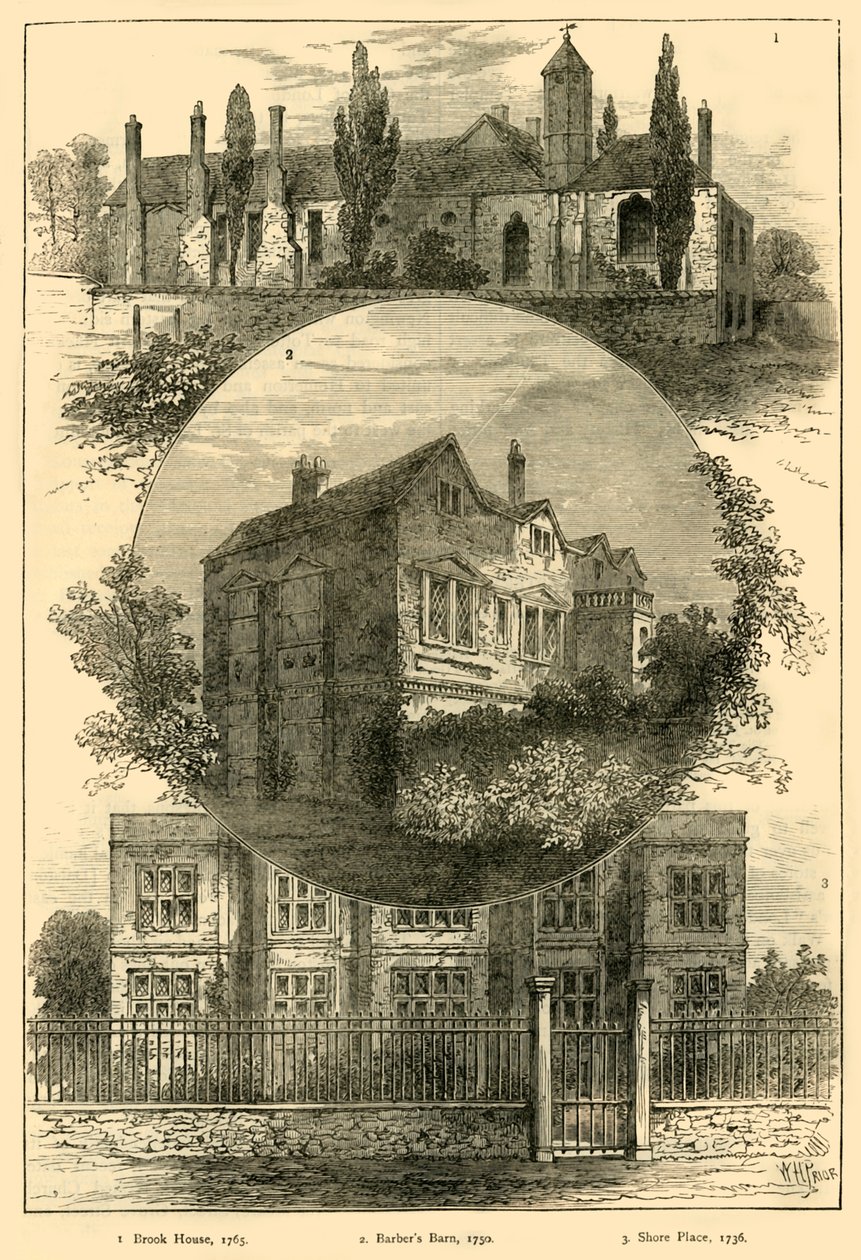 Pedaços de Old Hackney, c1876. de Unbekannt