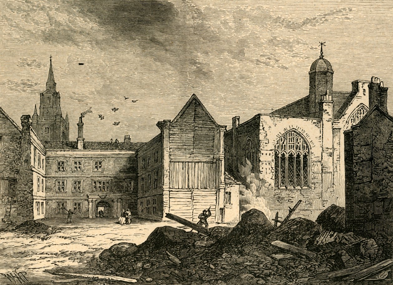 Blackwell Hall em 1812, 1897. de Unbekannt