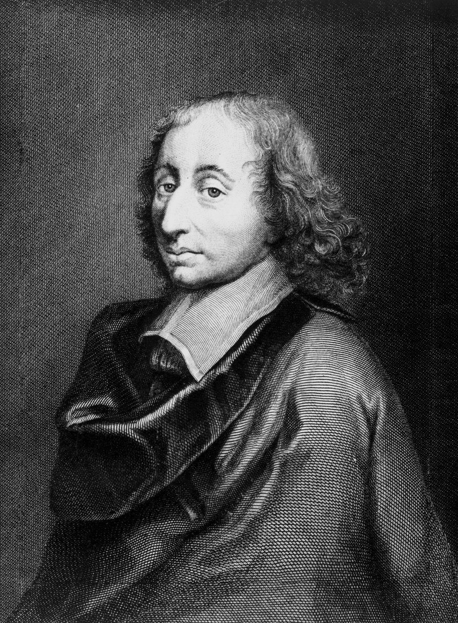 Blaise Pascal, matemático, físico e filósofo francês, c 1650 de Unbekannt