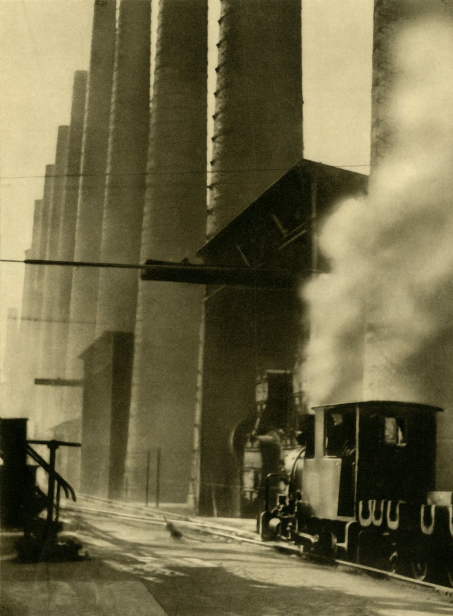 Alto-fornos, Donawitz, Áustria, c1935. de Unbekannt