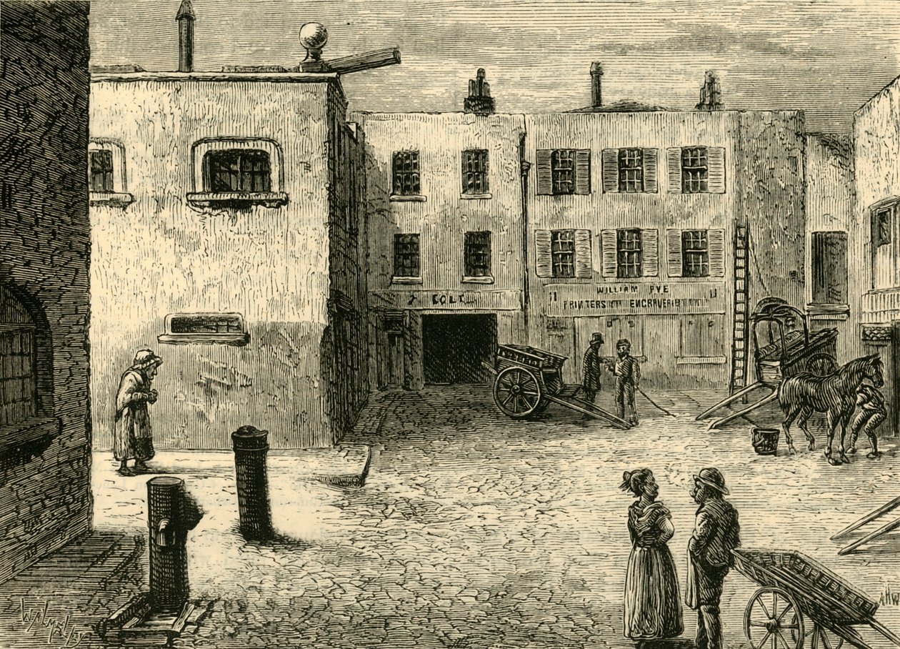 Quintal do Coração Sangrento, c1872. de Unbekannt