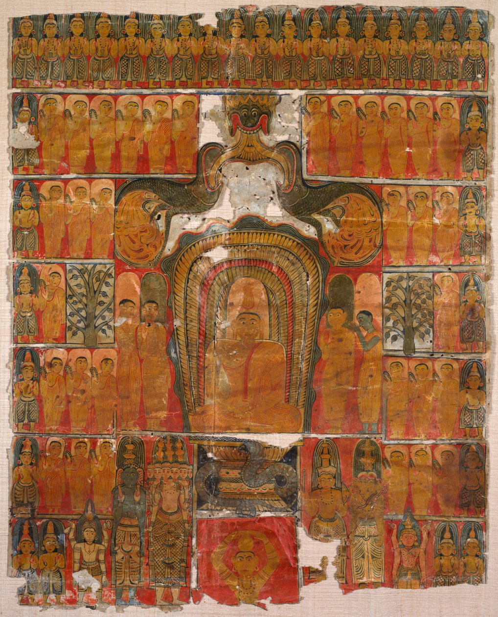 Abençoado Senhor Buda, década de 1700. de Unbekannt