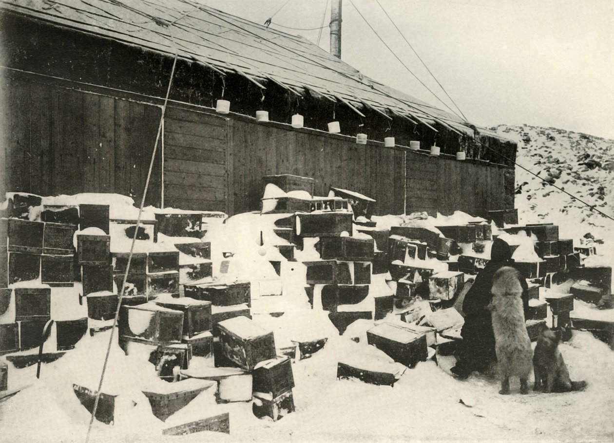 Blocos de gelo ... para determinar a taxa de evaporação, 1908, 1909 de Unbekannt