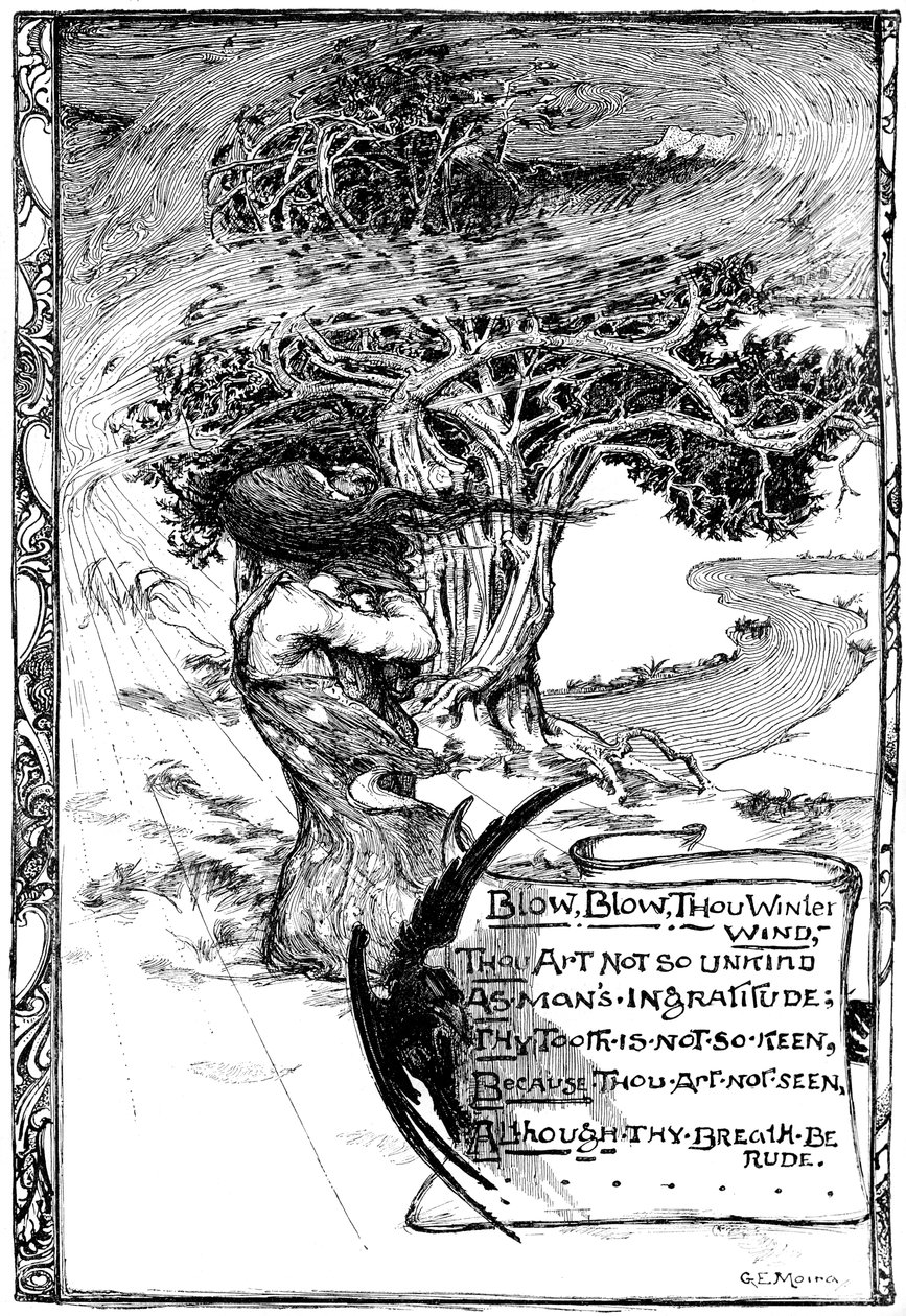 Golpe, Vento de Inverno, 1895 de Unbekannt