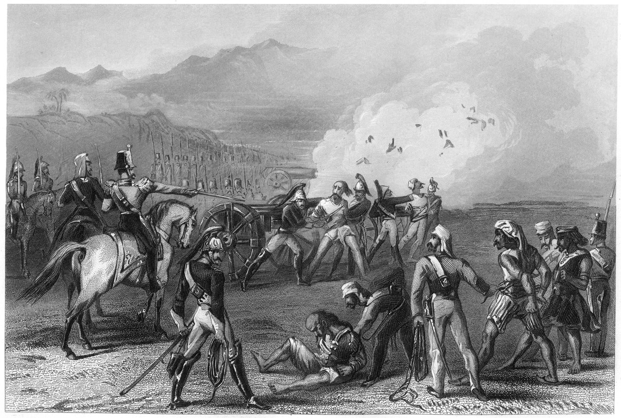 Sopros motoqueiros soprando das armas, 1857, c1860 de Unbekannt