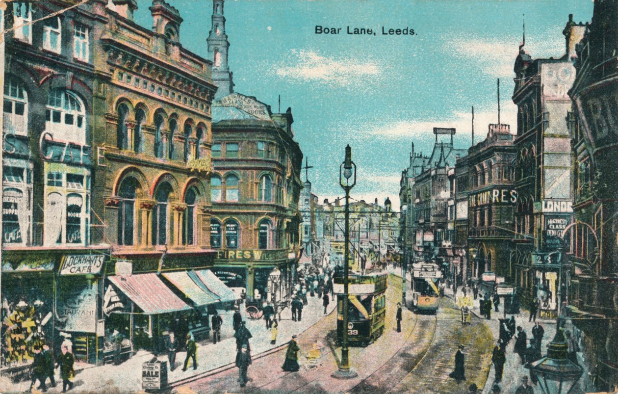 Boar Lane, Leeds, c1905 de Unbekannt