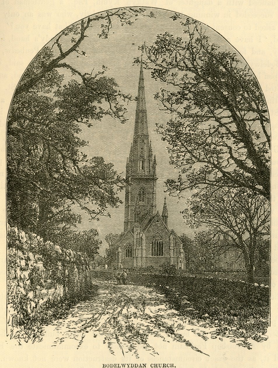 Igreja de Bodelwyddan, 1898. de Unbekannt