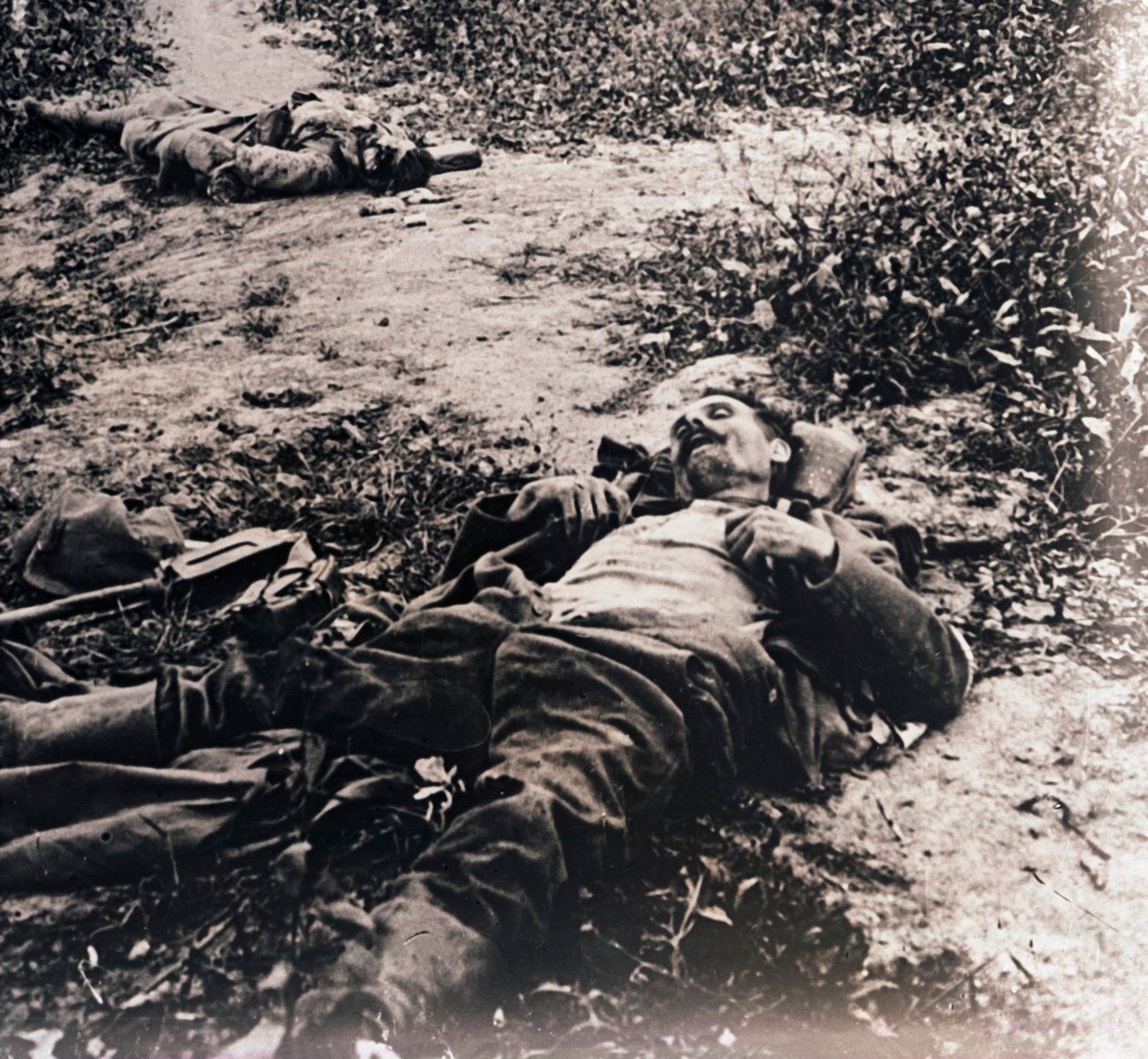 Corpos de soldados mortos, c1914-c1918 de Unbekannt