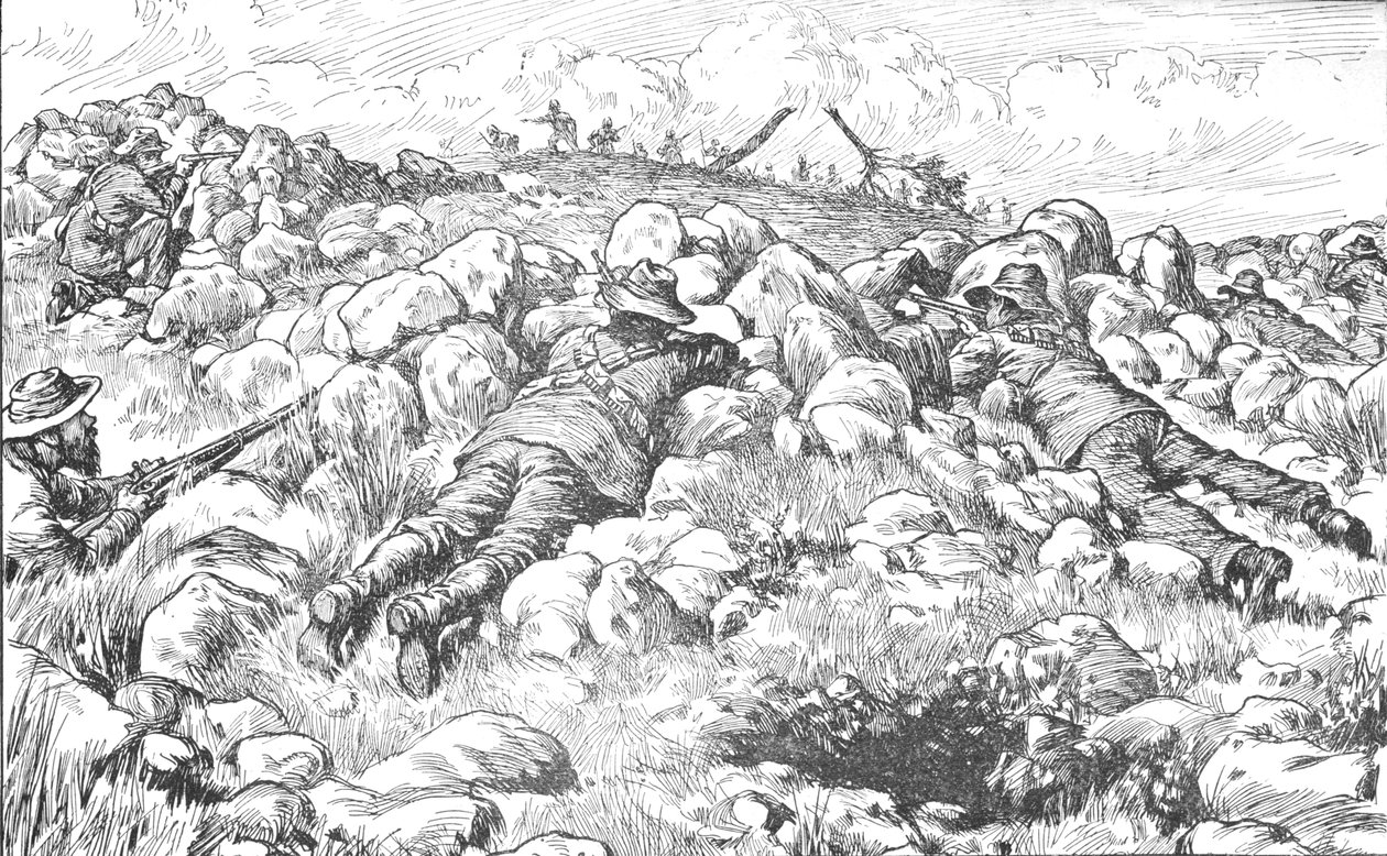 Atiradores de elite Boer Near Ladysmith, 1902 de Unbekannt