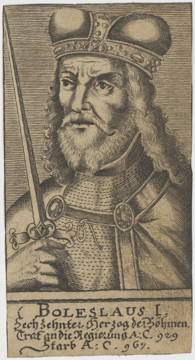 Boleslaus I, o Cruel, duque da Boêmia. de Unbekannt