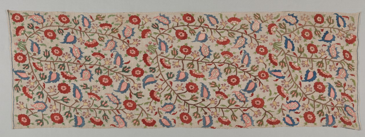 Bolster Cover, século XIX. de Unbekannt