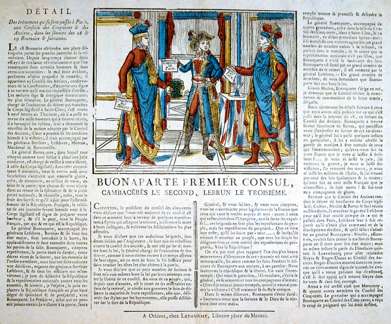 1º Cônsul de Bonaparte, século XIX de Unbekannt
