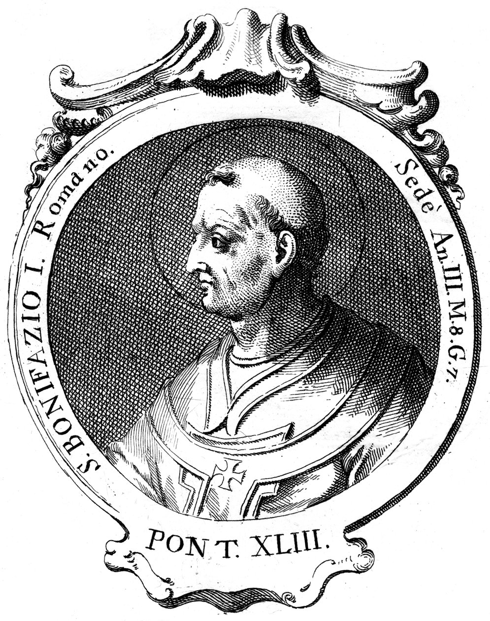 Bonifácio I, Papa da Igreja Católica de Unbekannt