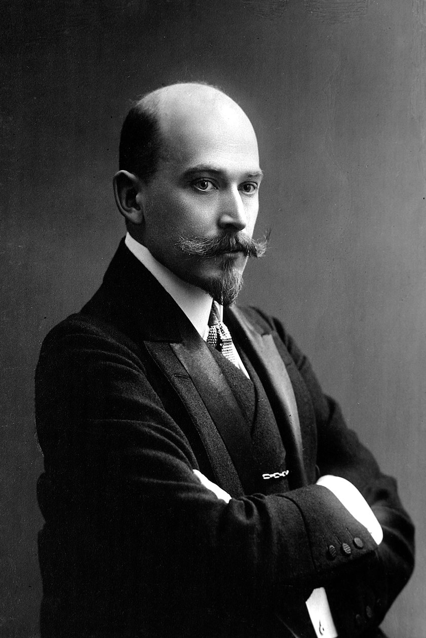 Boris Polonsky, filho do poeta russo Yakov Polonsky, final do século XIX ou início do século XX de Unbekannt