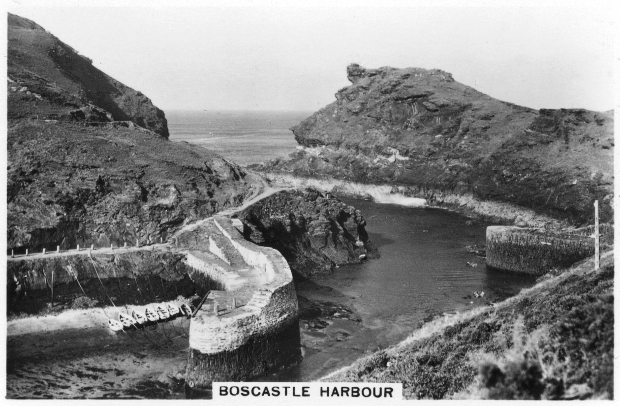 Porto de Boscastle, Cornualha, 1937 de Unbekannt