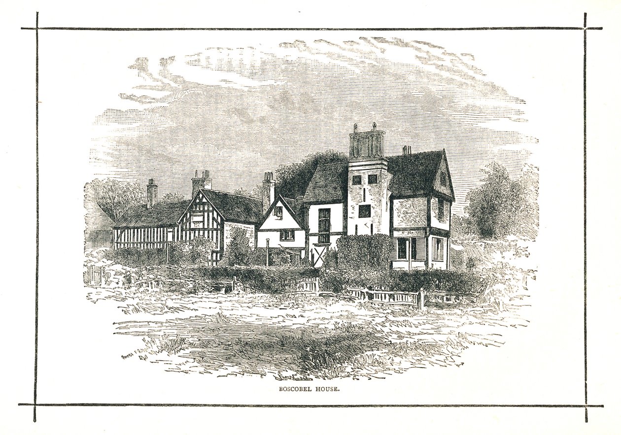 Casa de Boscobel, Shropshire, 1893 de Unbekannt