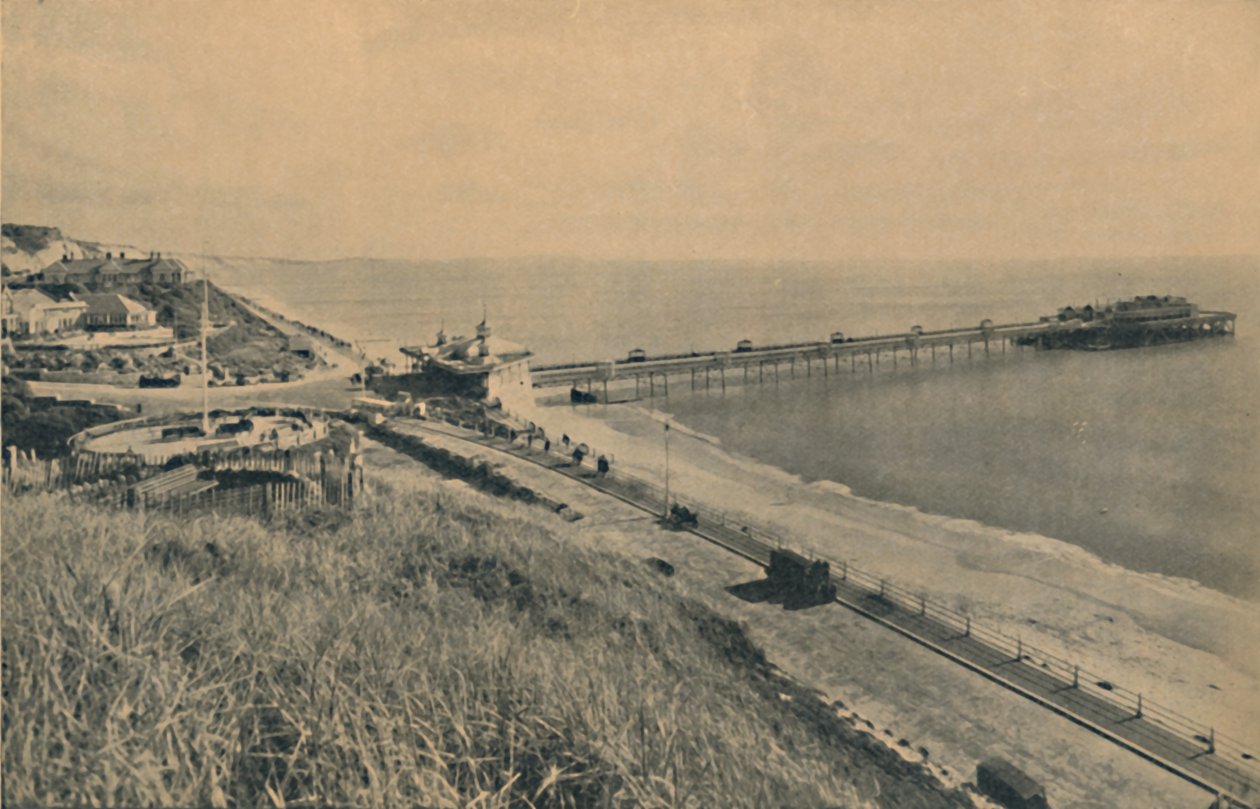 Cais de Boscombe e beira-mar, 1929 de Unbekannt