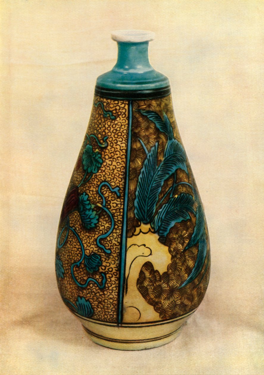 Garrafa - Kutani japonês, final do século XVII, 1945. de Unbekannt