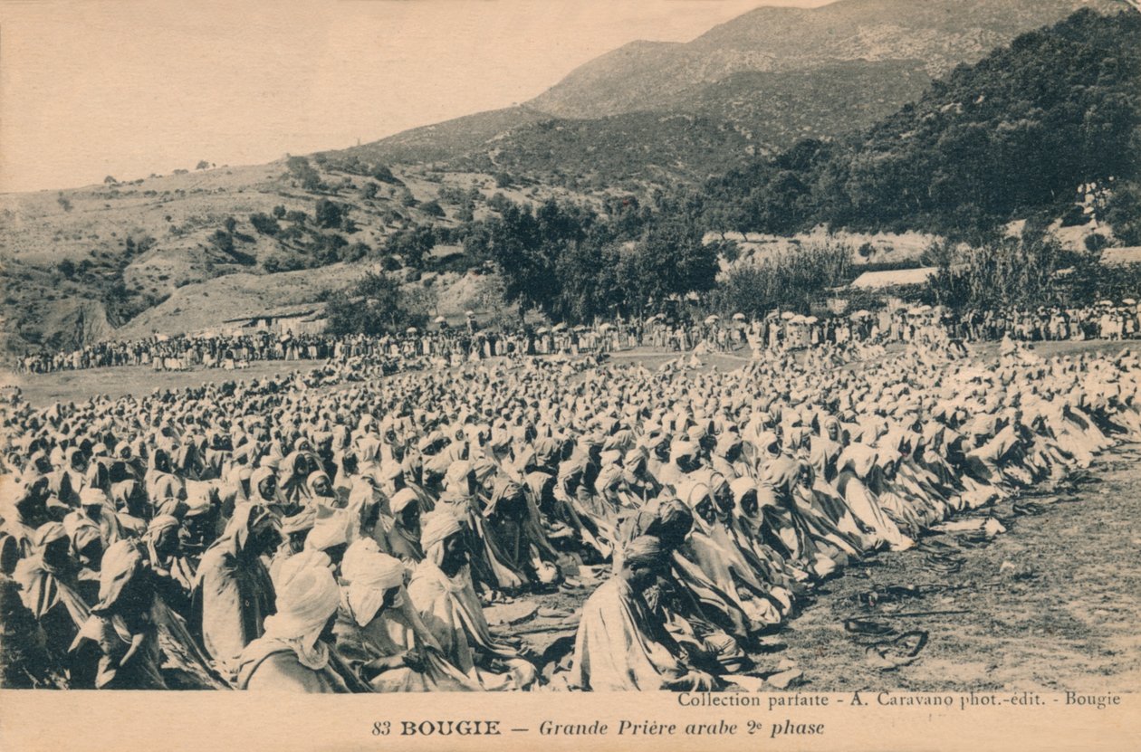 Vela - Grande Oração Árabe 2ª fase, c1900. de Unbekannt