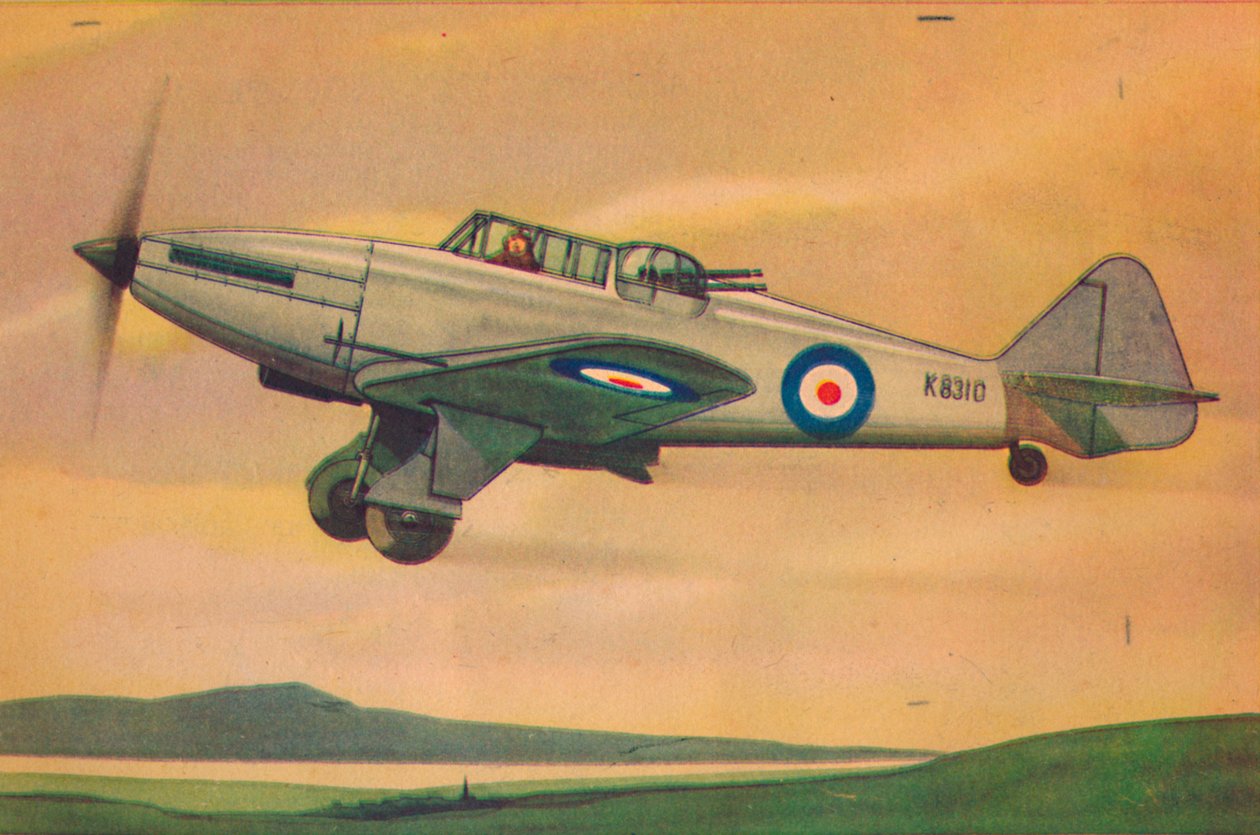 Monoplano de caça desafiador de Boulton Paul, c1944. de Unbekannt