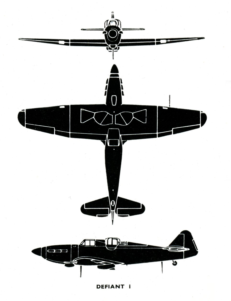 Boulton Paul Defiant I, 1941. de Unbekannt
