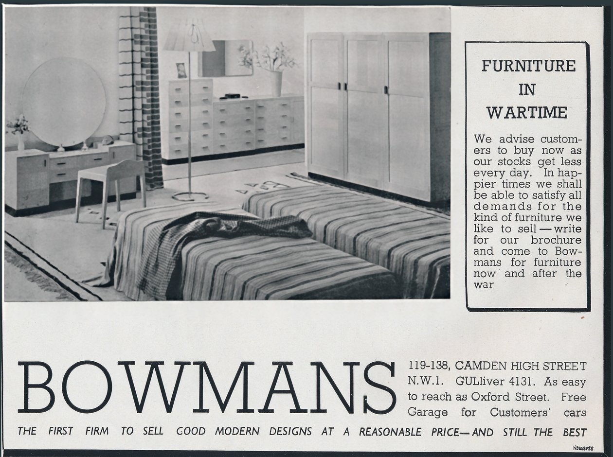 Anúncio de Bowmans, 1942 de Unbekannt